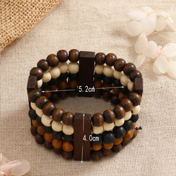 Boho Beaded Bracelet - Picture 3 of 3